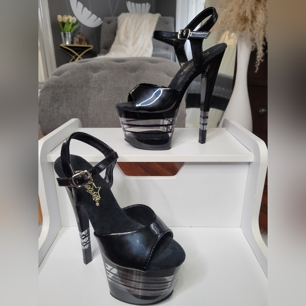 Pleaser Sky309 Platform Sandal Size 5